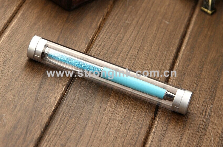 Clear Plastic Cylinder Pen box