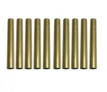 10 Pack Brass Tube Replacement for PKSL-1/ PKSL-3/ PKSL-4/ PKSL-5/ PKSL-6/PKST-1/PKST-3/ PKST-4/ PKST-5/ PKST-6 series Pen Kits