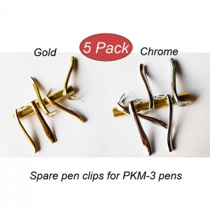 5 Pack CPM-3 Spare Pen Clips