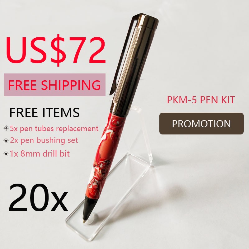 Promotion 20 Pieces PKM-5 Pen Kits US$72 FREE SHIPPING