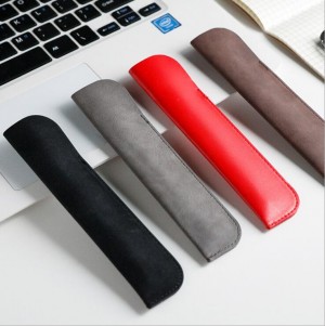PBLE-1 High End Quality PU Leather Portable Pen Bag (New）