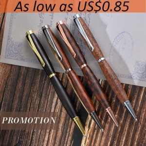 Promtion PKSL-3 Slimline Gold Twist Pen Kit
