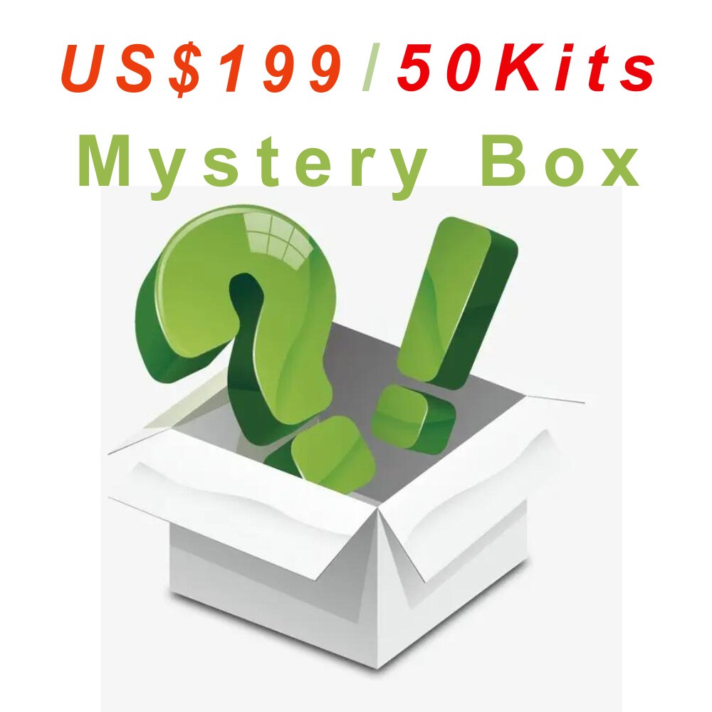Mystery box 50 Kits US$199 Free Shipping