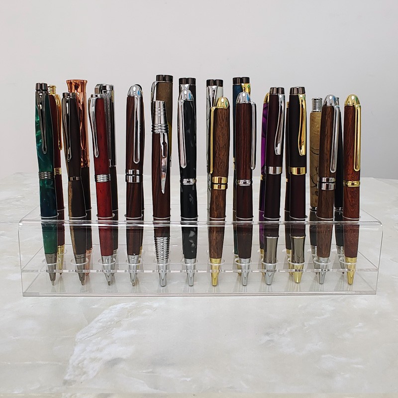 PS24-2 Acrylic Pen Stands / Displays - For 24 pens