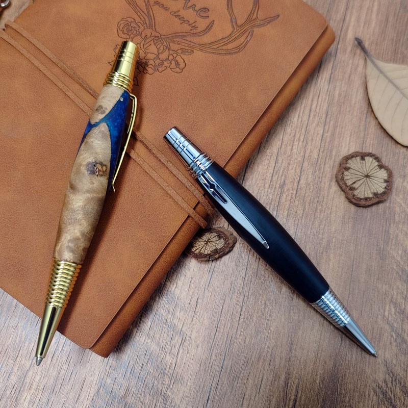 9.5mm（3/8"） Pen Kits Twist Type -in Chrome Finish