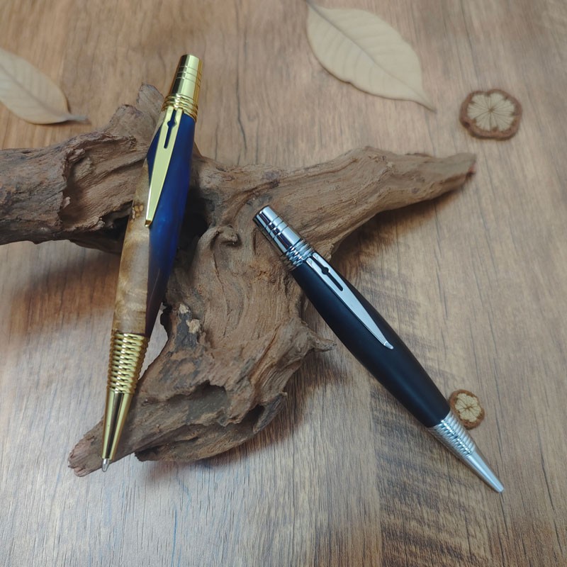 9.5mm（3/8"） Pen Kits Twist Type -in Chrome Finish