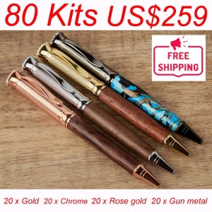 Promotion  80 Pieces PKM-4 Pen Kits US$259 Free Shipping