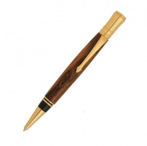 Executive Twist Ballpoint Pen Kit-Gold