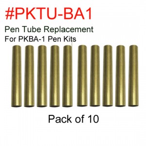 Pack of 10 Pen Tube Replacements for PKBA-1 Bolt Action Pen Kits