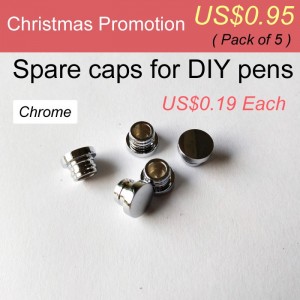 Christmas Promotion 5 Pack CPSL-2 Spare Pen Caps