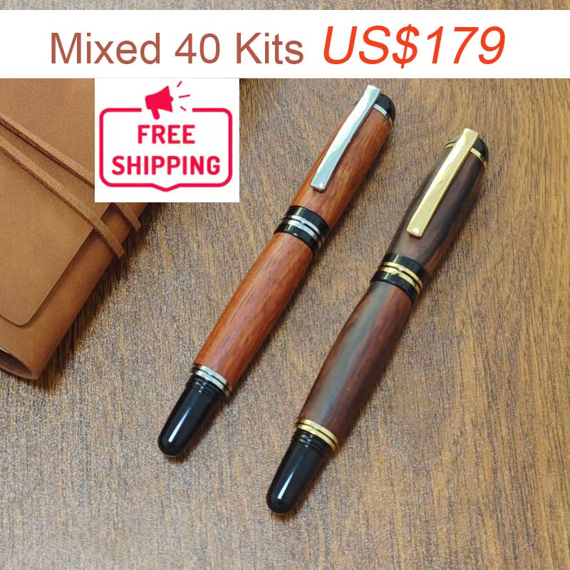 40 Churchill Fountain Pen Kits With Standard Pen Nib US$179 Free Shipping