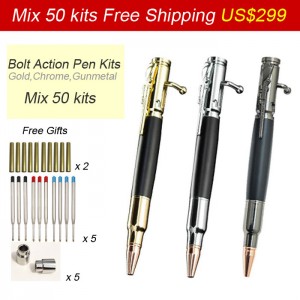 Mix 50 PKBA-1 Pen Kits US$199 Free Shipping