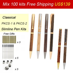 Mix100 PKCS-1 &PKCS-2 Series Pen Kits US$139 Free Shipping
