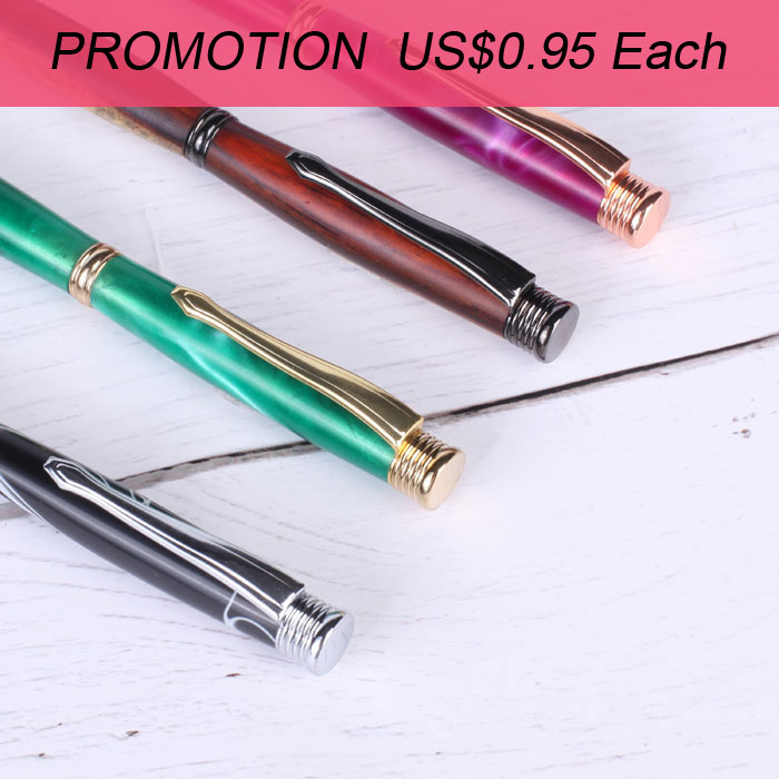 PKSL-6 Slimline Gold Twist Pen Kit