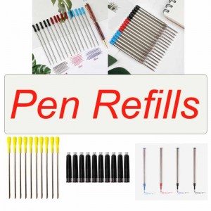 Cross-style black ink refill  - 10 pack